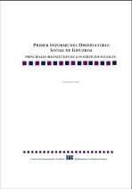 I Informe del Observatorio Social de Gipuzkoa. Principales magnitudes de los servicios sociales